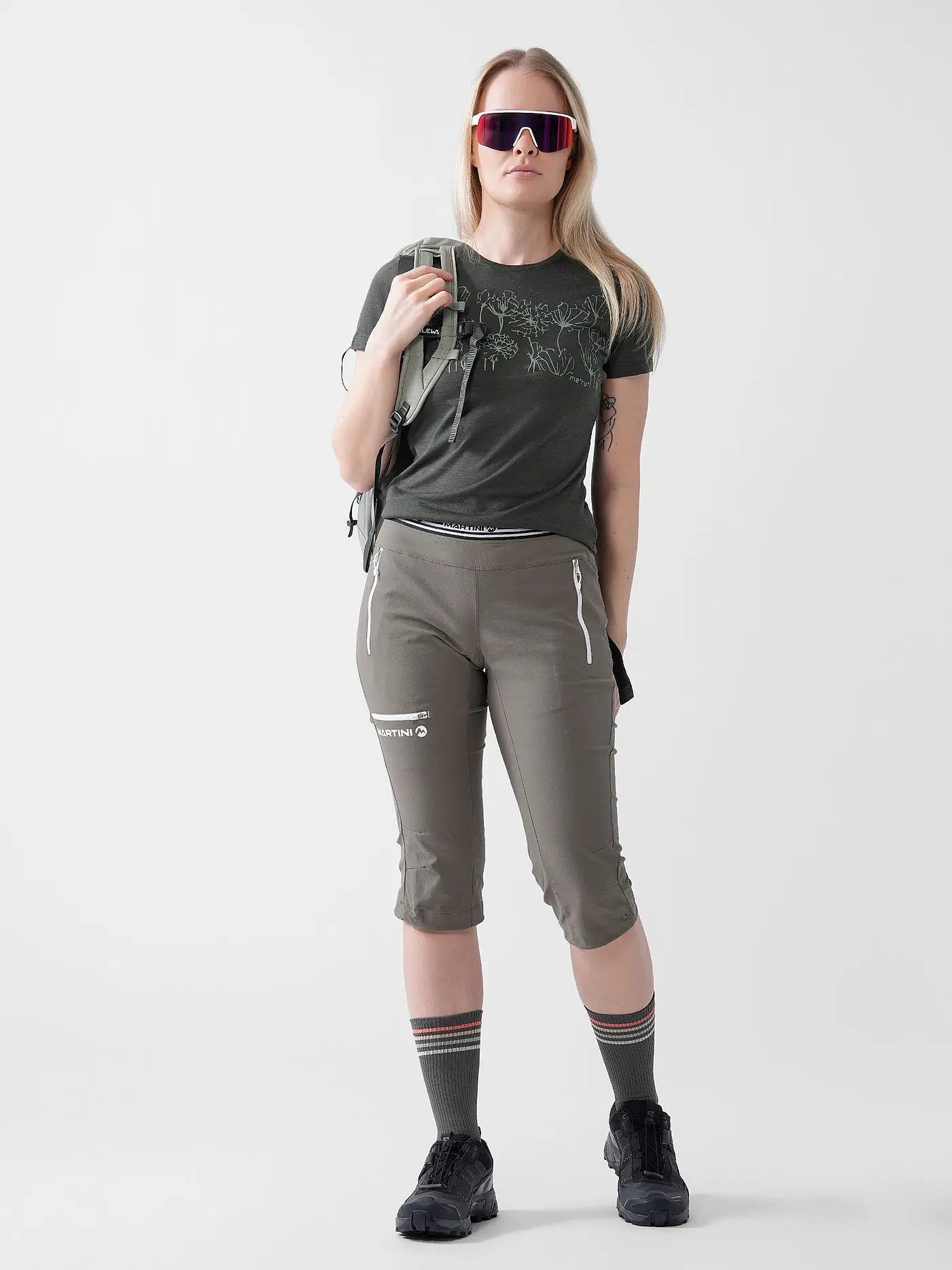 MERU | Damen Funktionsshirt Queluz Merino | dunkelgrün